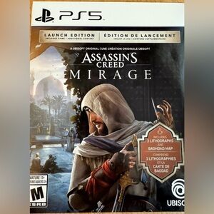 PS5 Assassins Creed Mirage: Launch Edition
